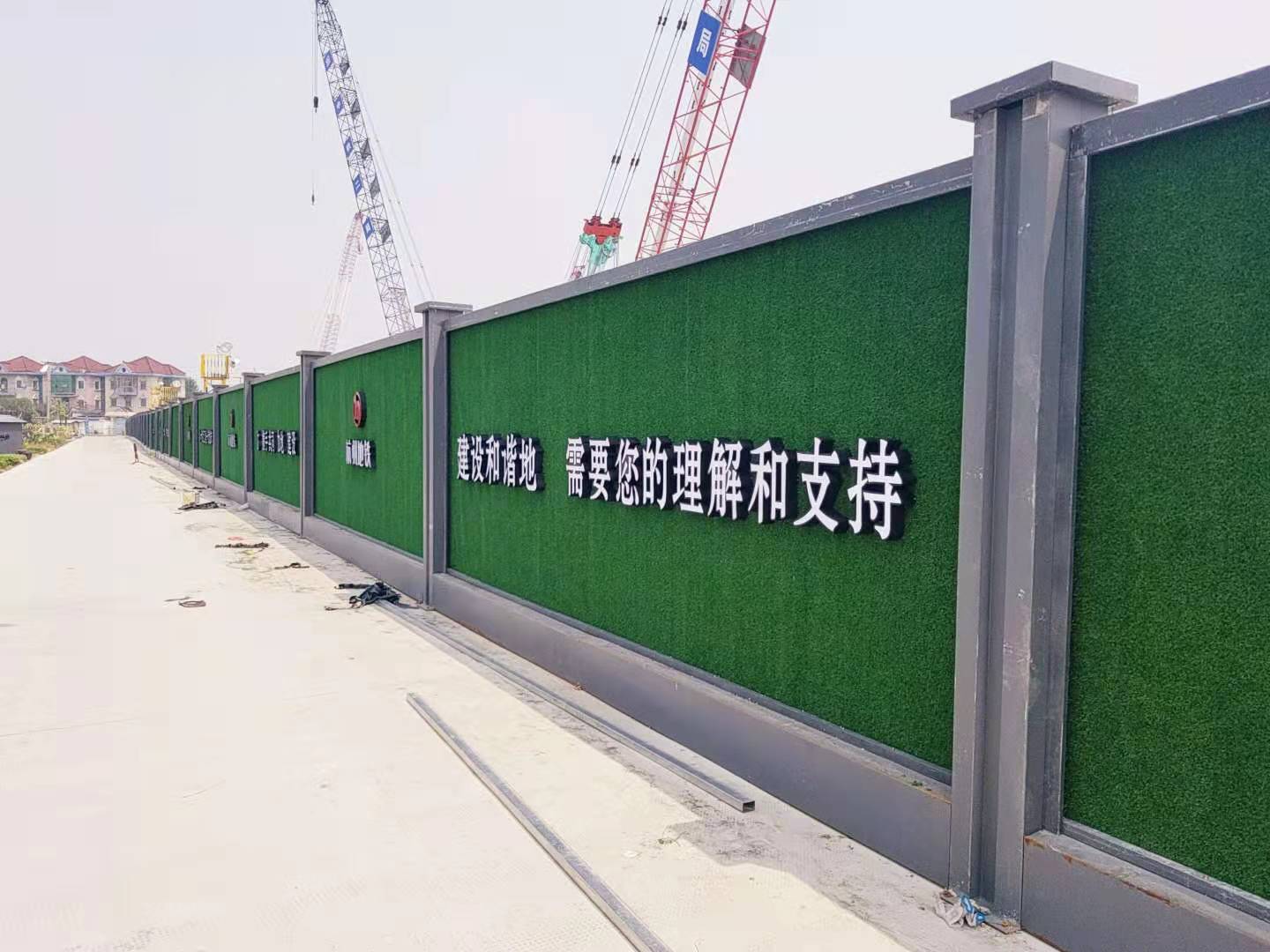 装配式南皮钢结构围挡（杭州南皮地铁围挡）