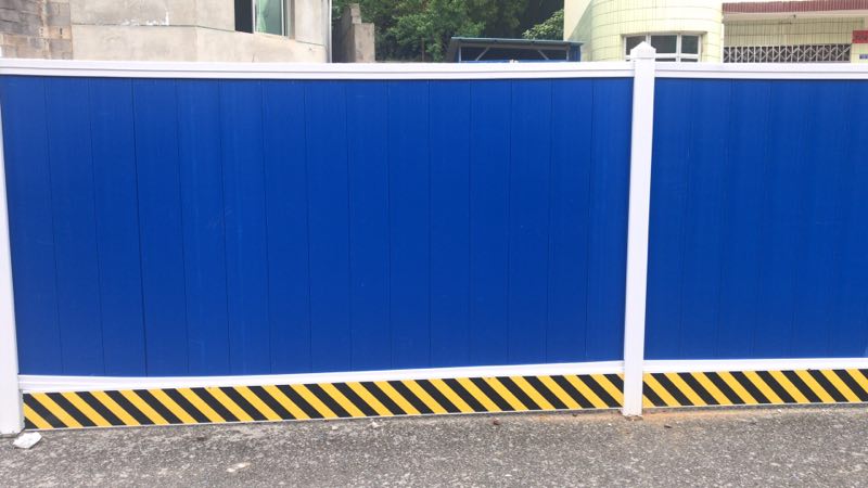 南皮黄家湖工地围挡施工