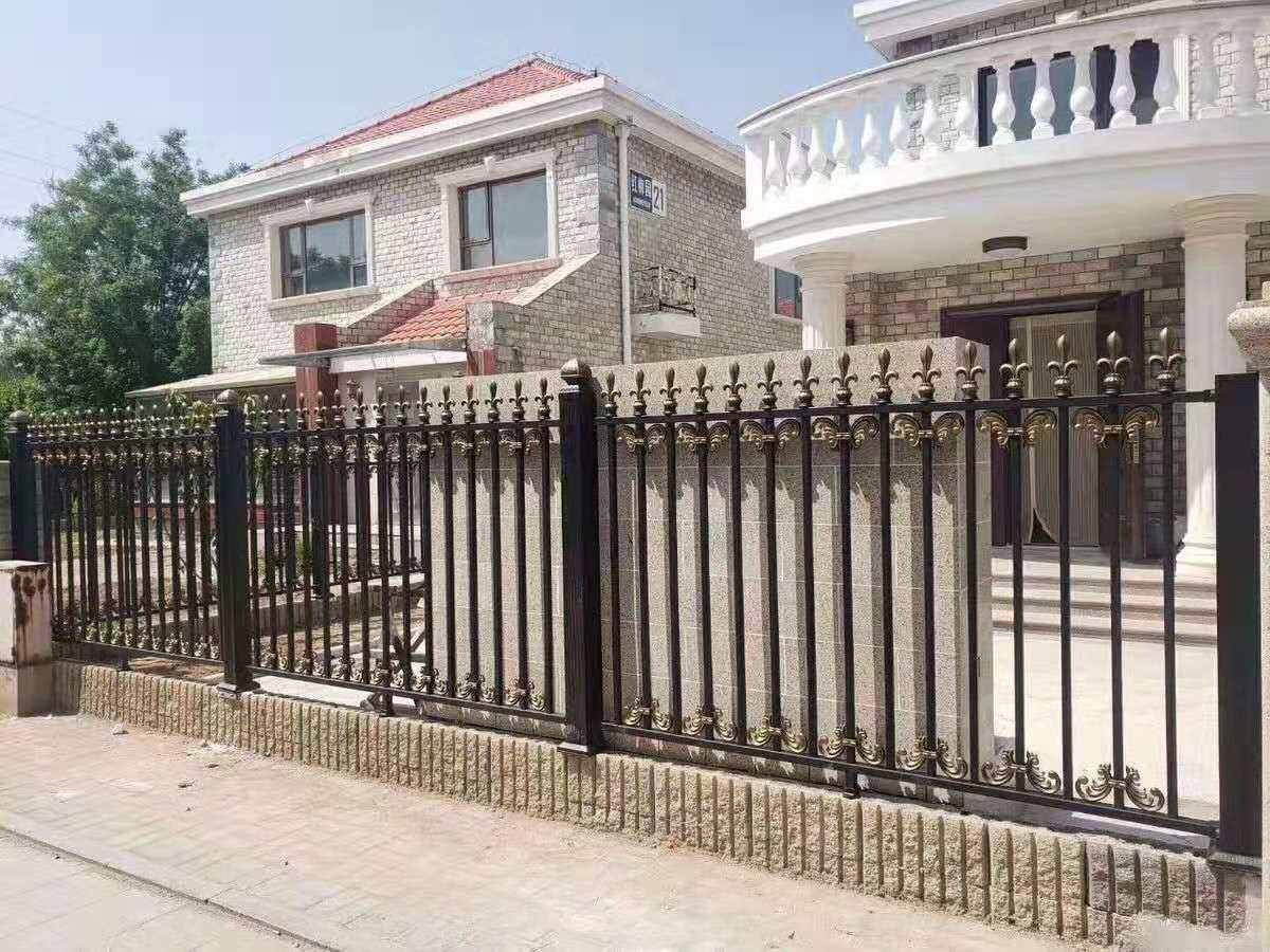 南皮别墅锌钢围墙